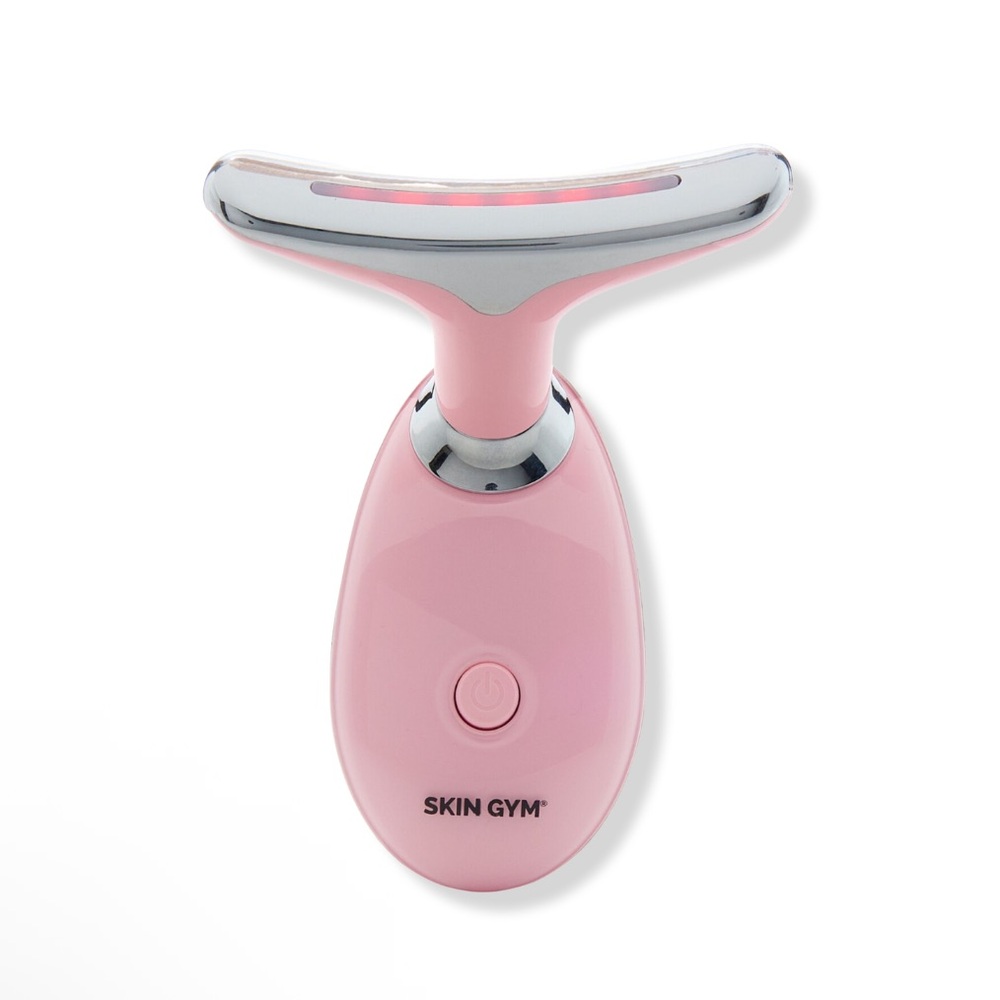 Skin Gym LITLIFT LED Sculpt Vibrating Red Blue Light Facial in Pink - Picture 7 of 16